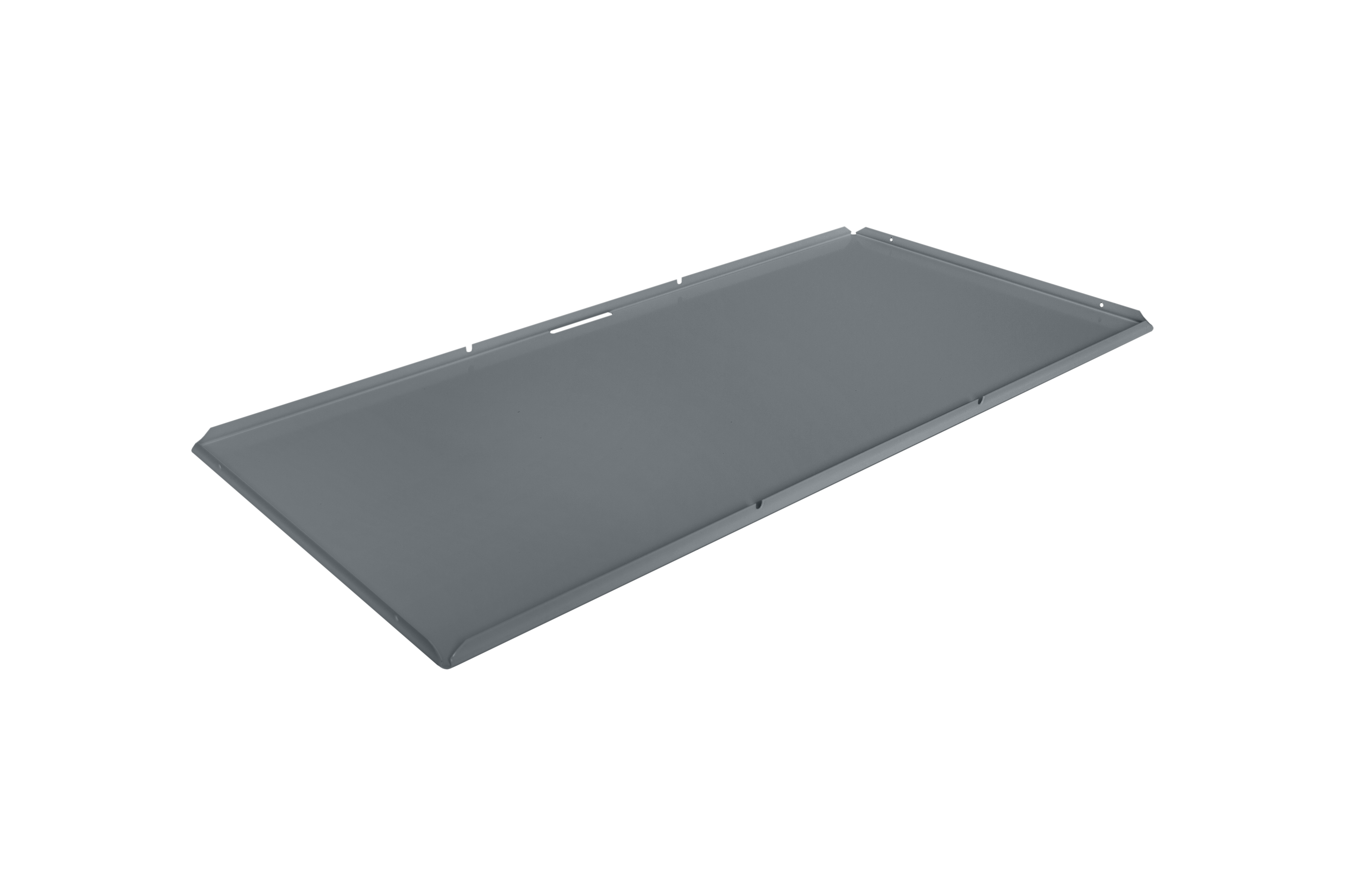 Panel with slit for tilt door