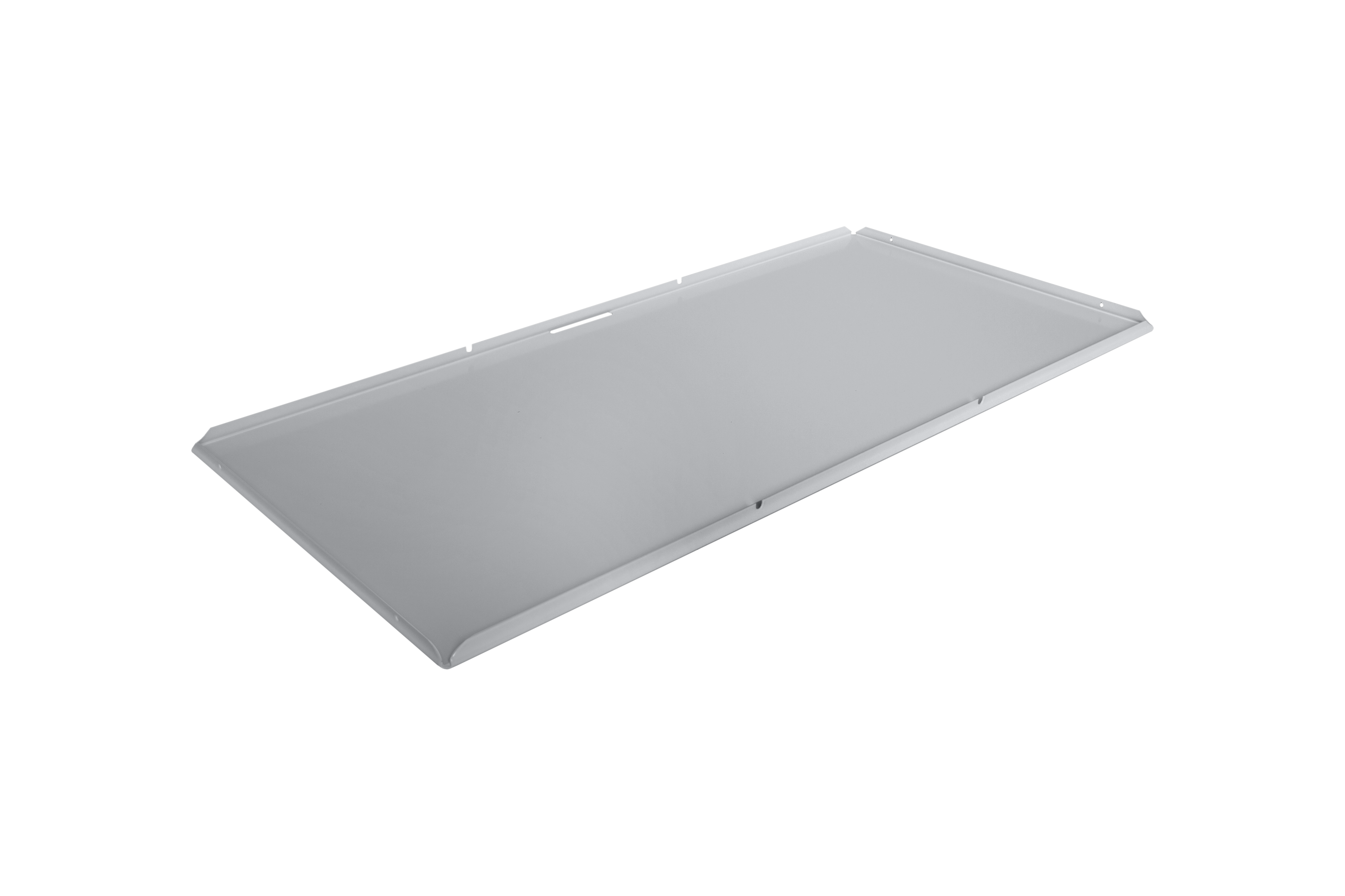 Panel with slit for tilt door