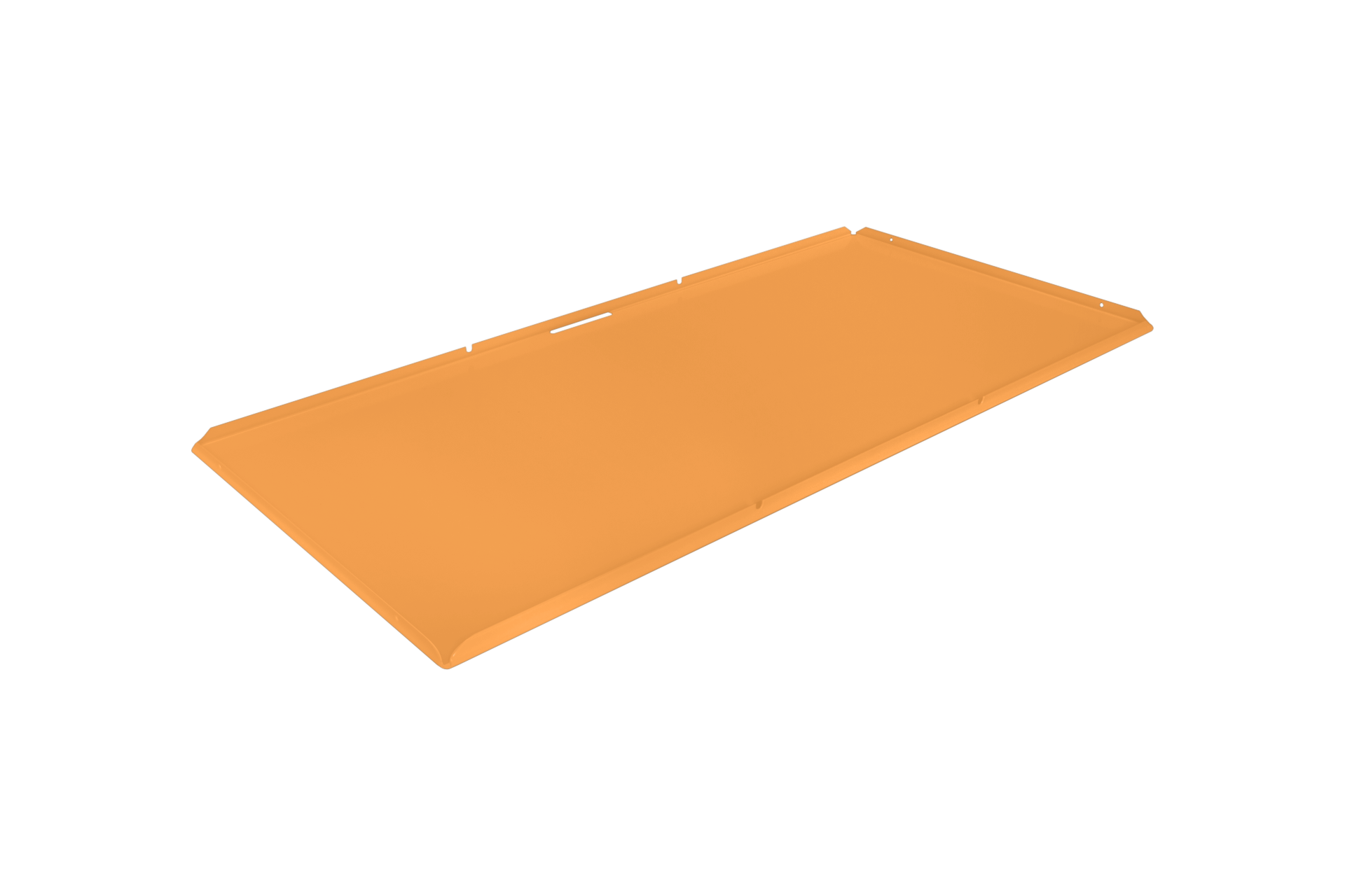 Panel with slit for tilt door