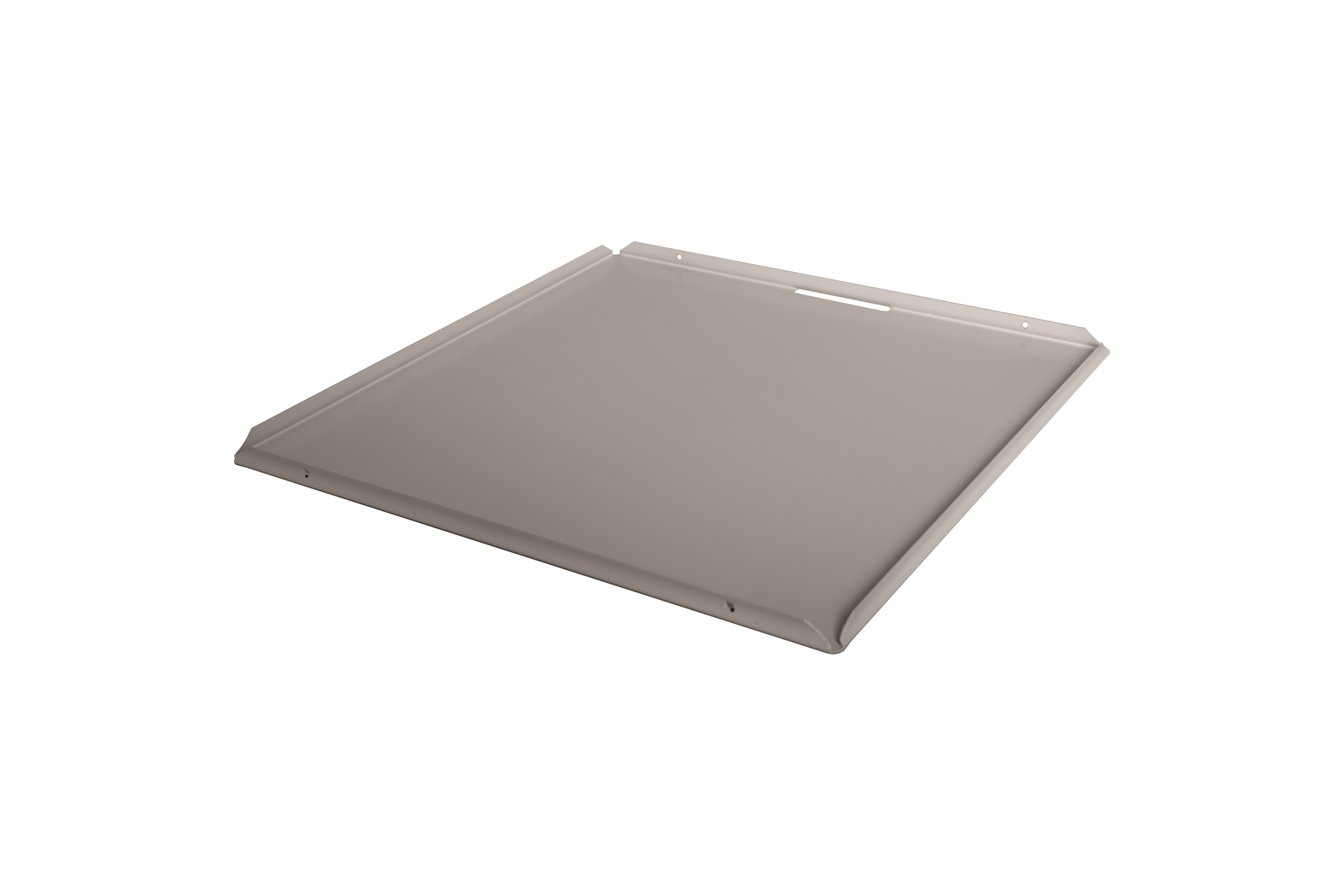 Panel with slit for tilt door