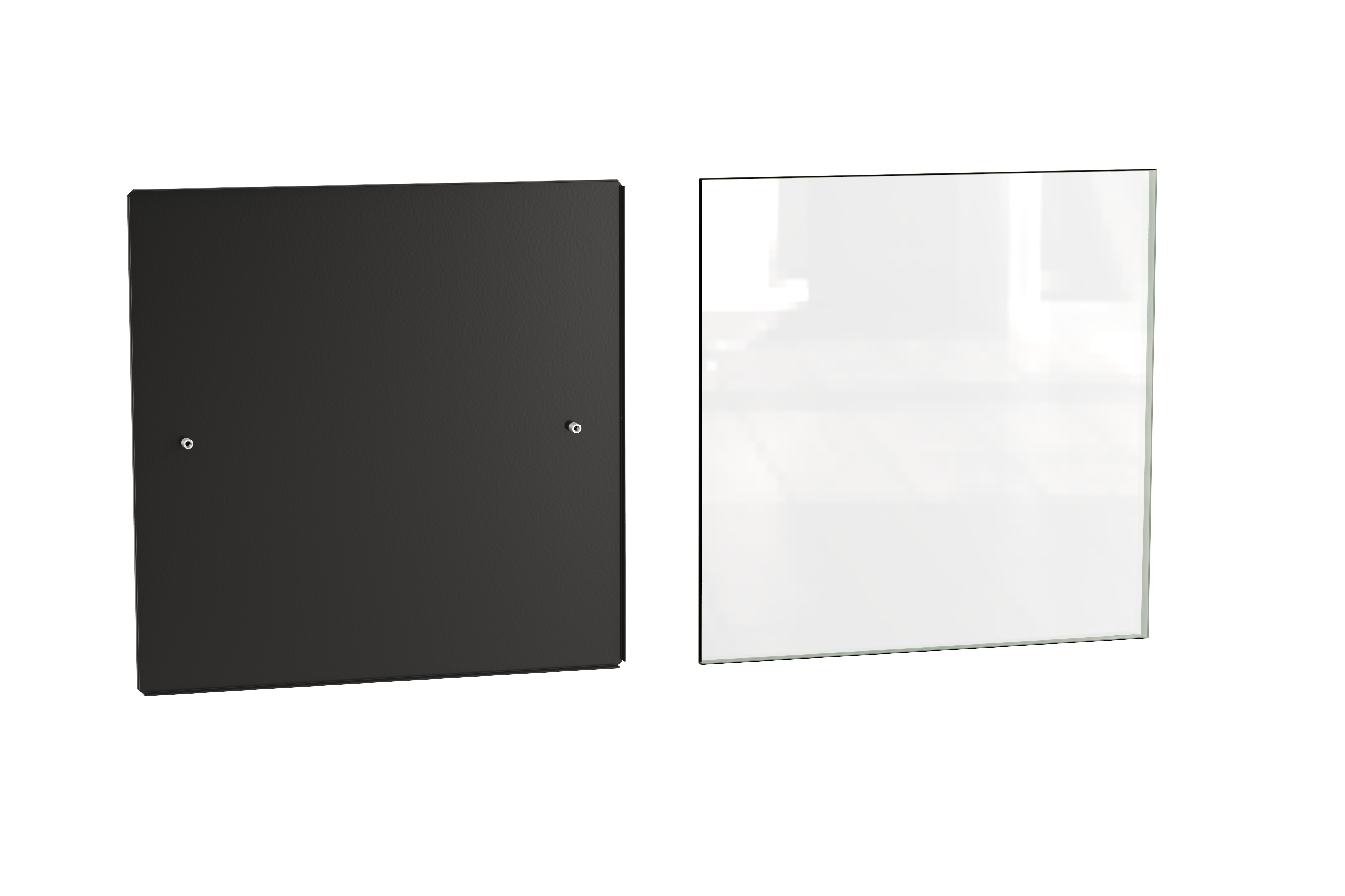 Side panel incl. glass interlayer