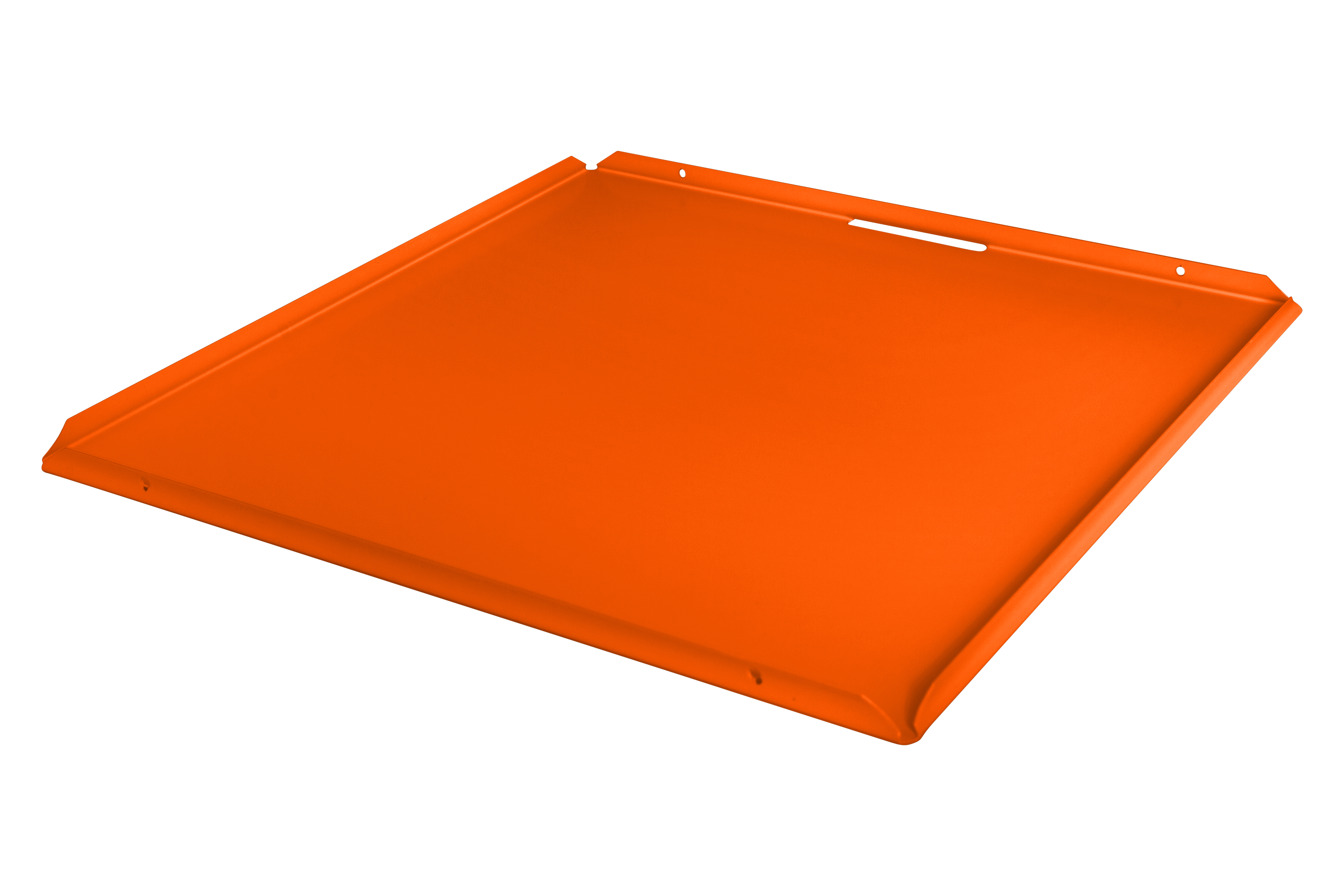 Panel with slit for tilt door