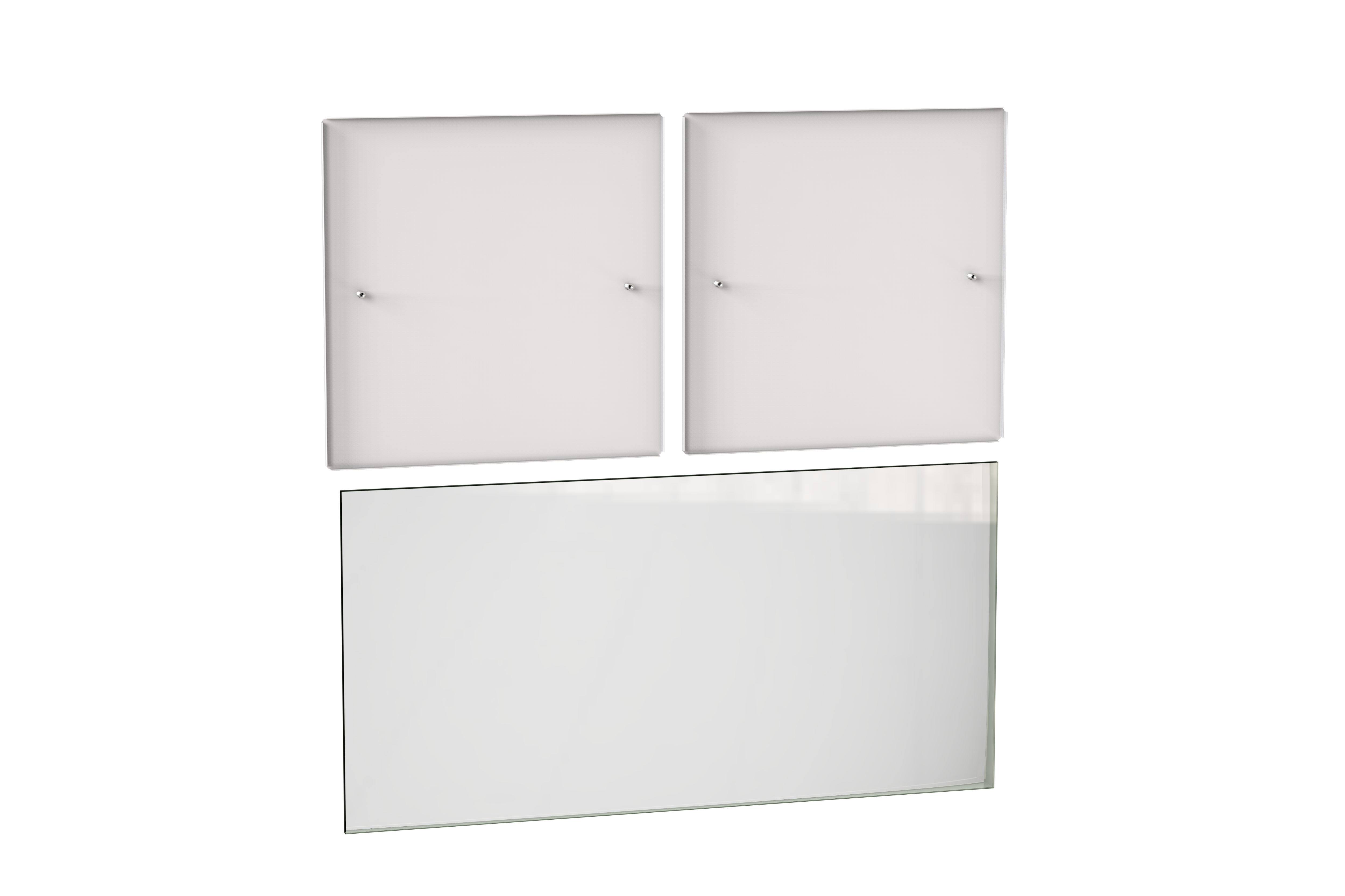 Side panel incl. glass interlayer