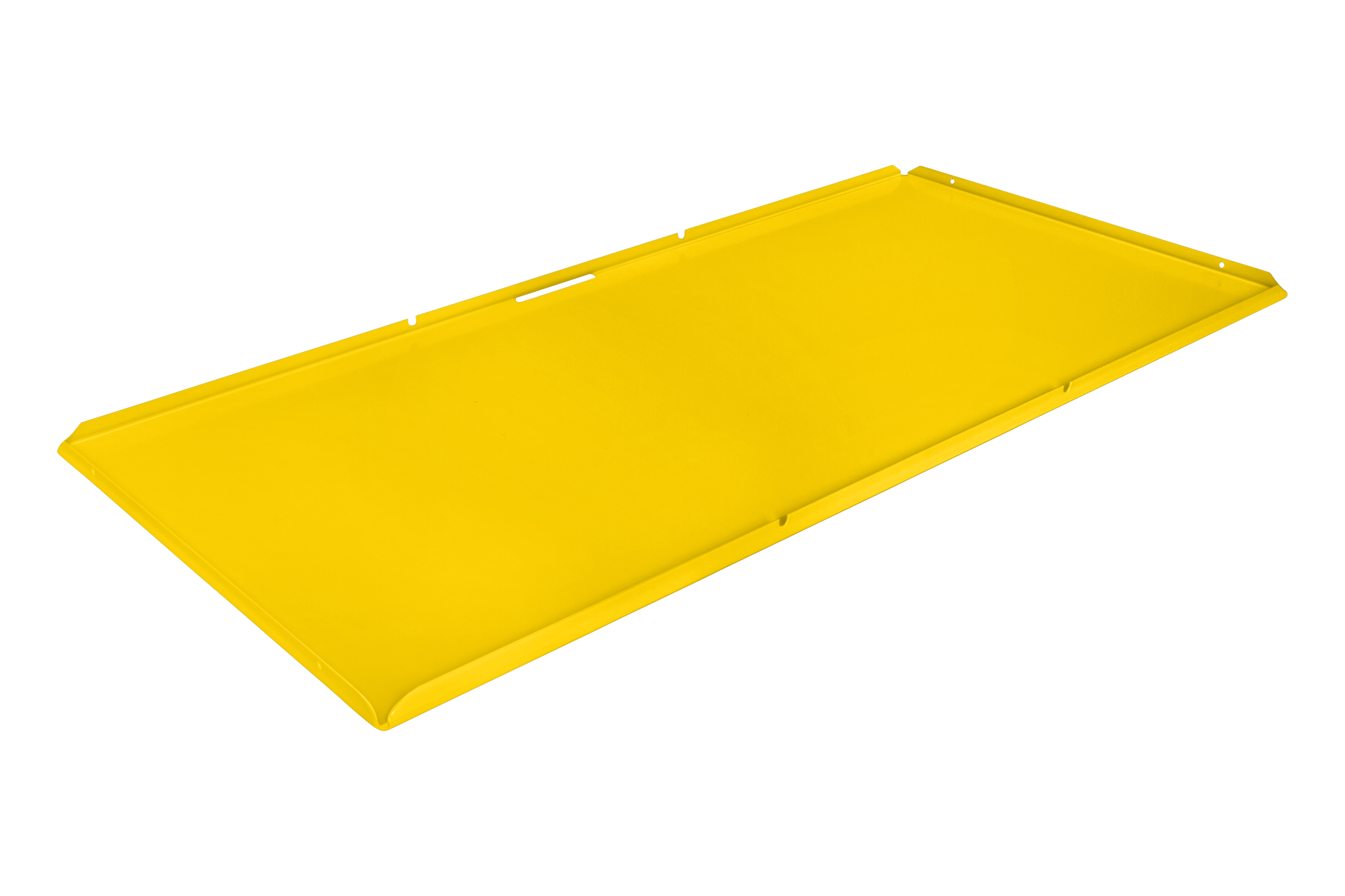 Panel with slit for tilt door