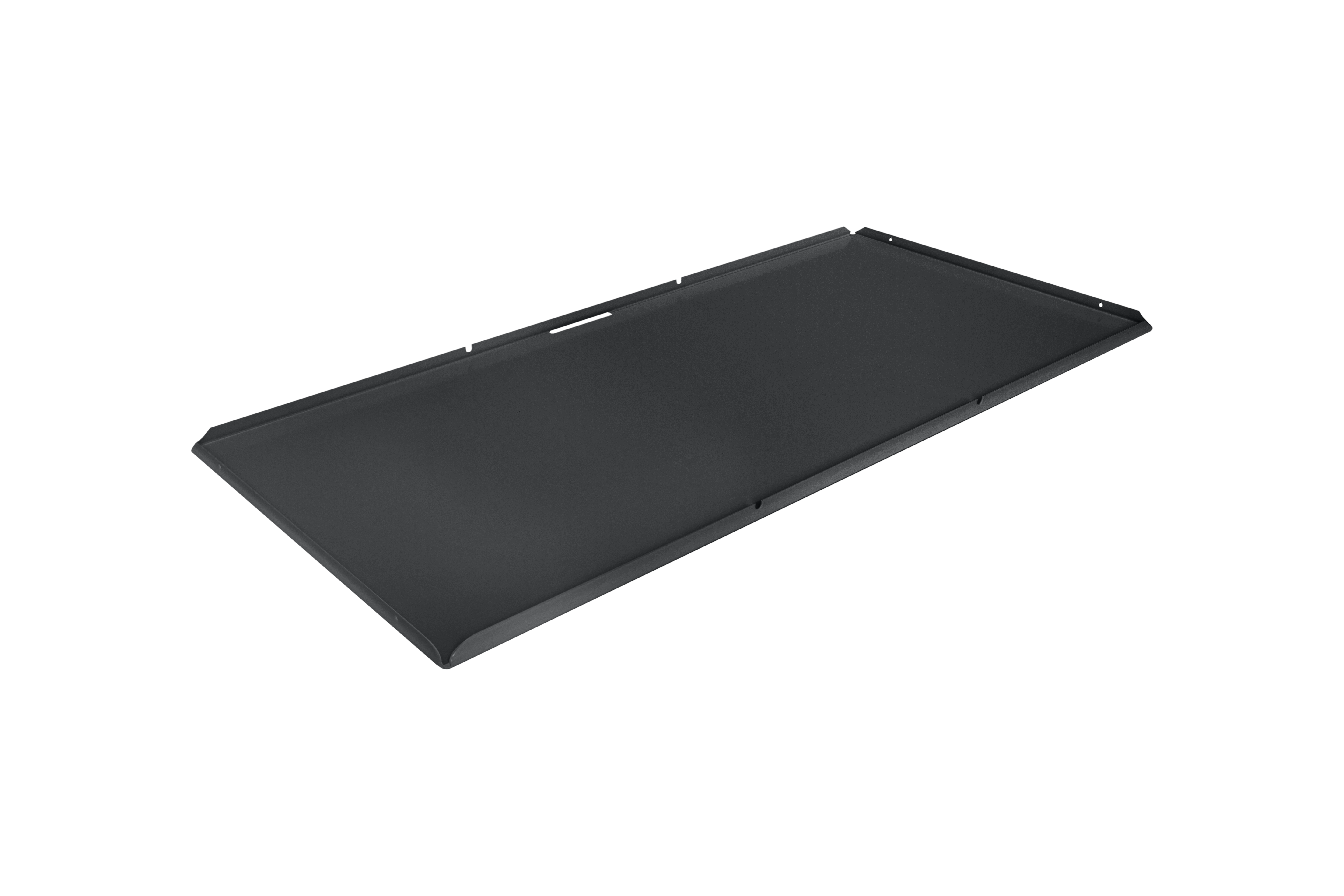 Panel with slit for tilt door
