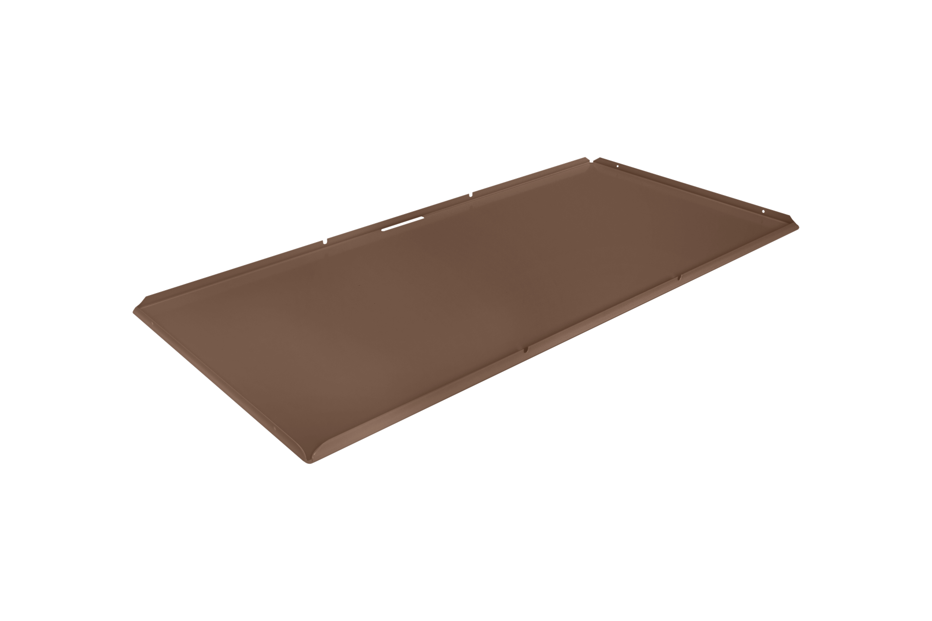 Panel with slit for tilt door